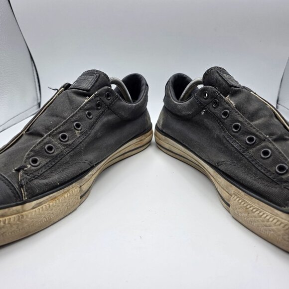 Converse x  John Varvatos Low Mens Size 11 Burnished Black Slip On Shoes 147346C - Picture 3 of 13